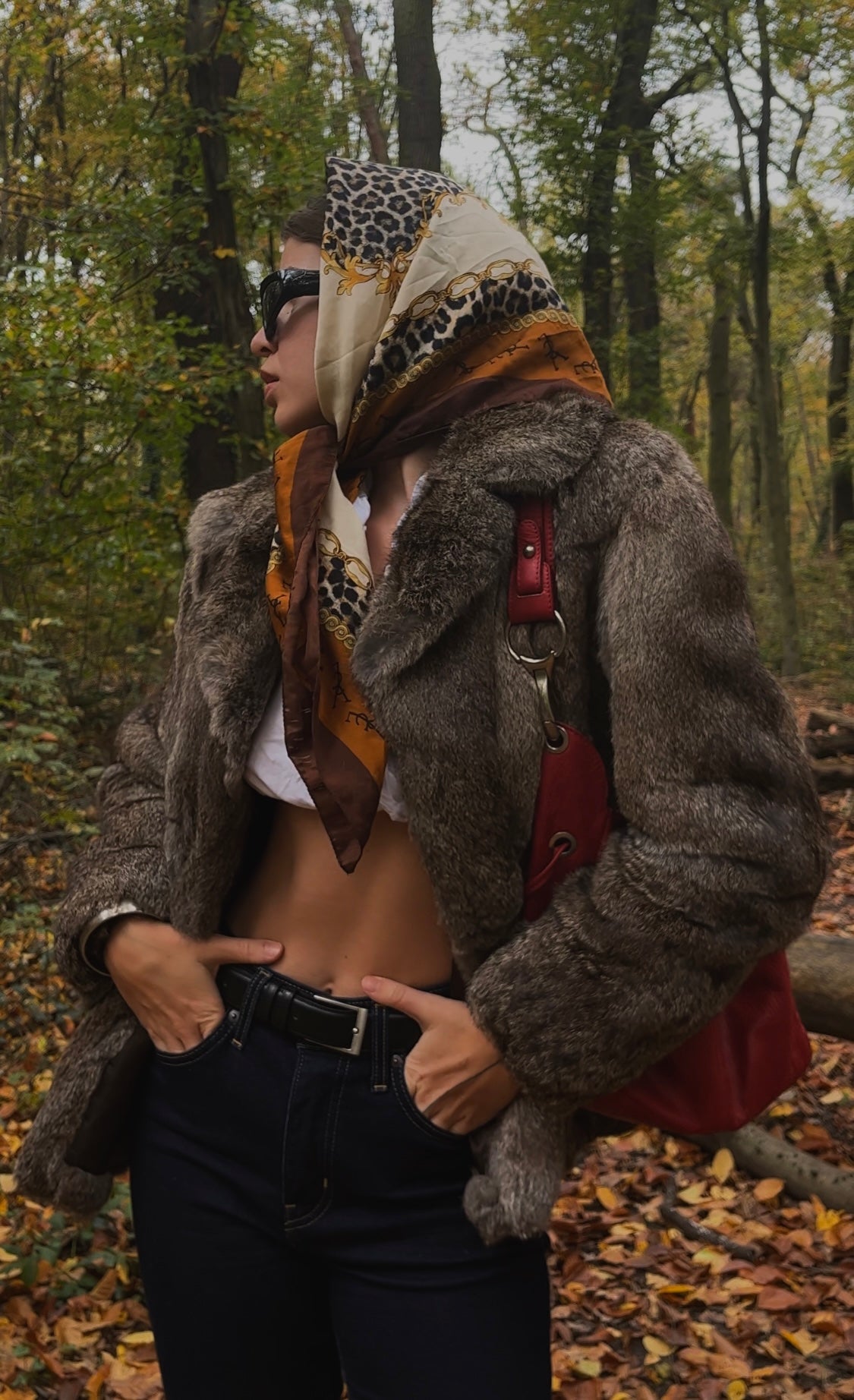 Vintage fur coat